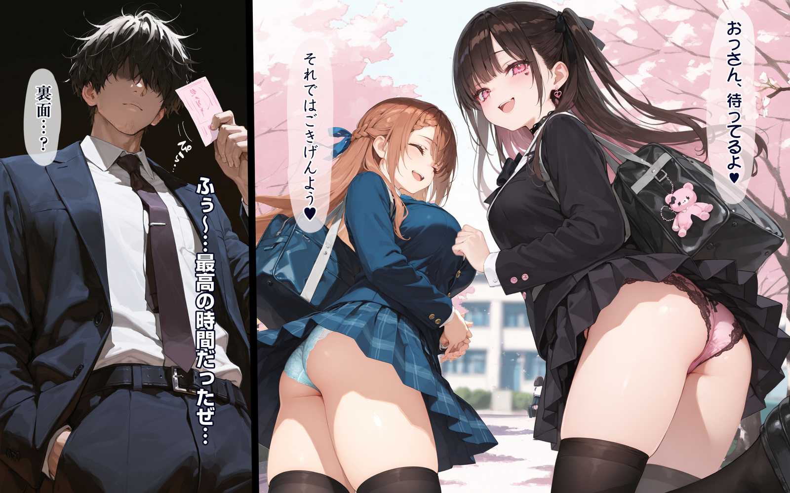 2年H組裏JKフーゾクやってま〜す☆【えちえち学園 愛乳祭】【EchicalH】 (p19)