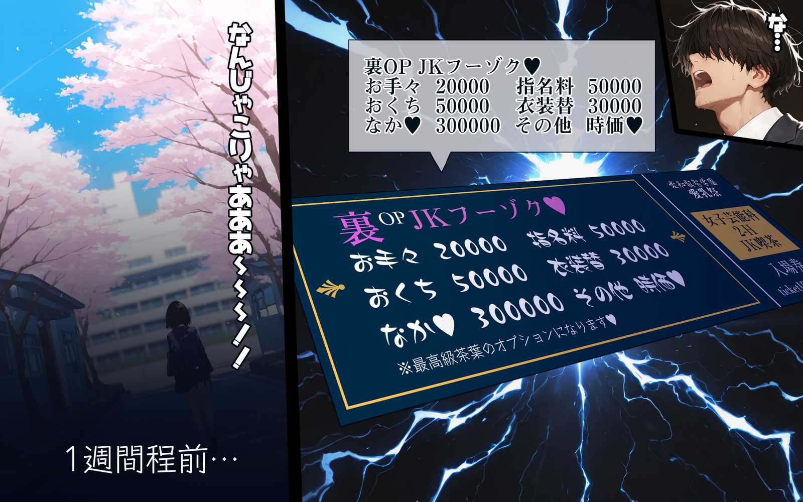 2年H組裏JKフーゾクやってま〜す☆【えちえち学園 愛乳祭】【EchicalH】 (p20)
