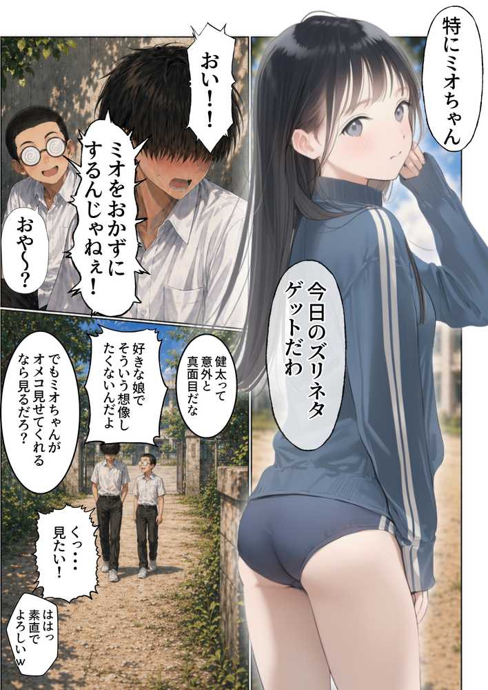 【昭和編】想いを寄せていたクラスメイトが中年メタボ教師（BMI40）と肉体関係だった件【竿役が種付けおじさんじゃないとヌケないんだが・・・】 (p14)