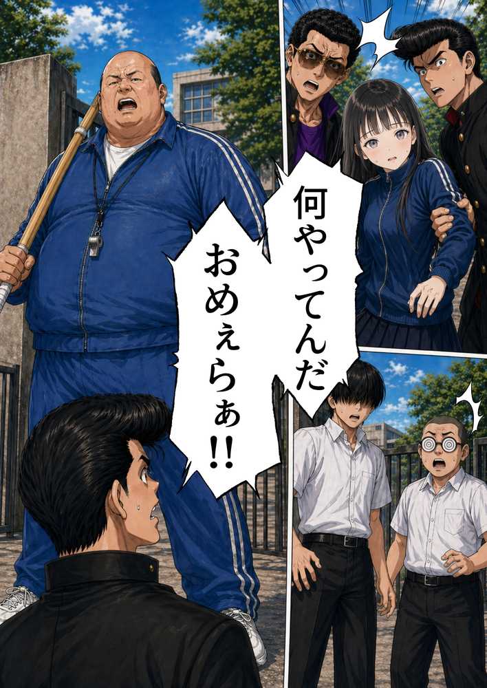 【昭和編】想いを寄せていたクラスメイトが中年メタボ教師（BMI40）と肉体関係だった件【竿役が種付けおじさんじゃないとヌケないんだが・・・】 (p17)