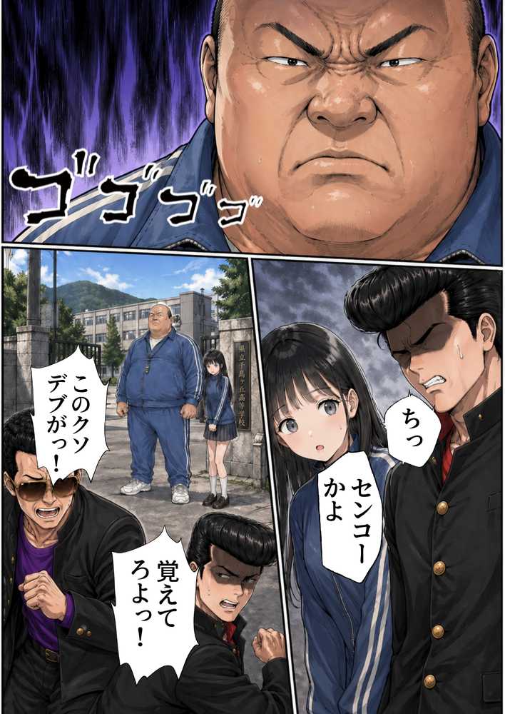 【昭和編】想いを寄せていたクラスメイトが中年メタボ教師（BMI40）と肉体関係だった件【竿役が種付けおじさんじゃないとヌケないんだが・・・】 (p18)