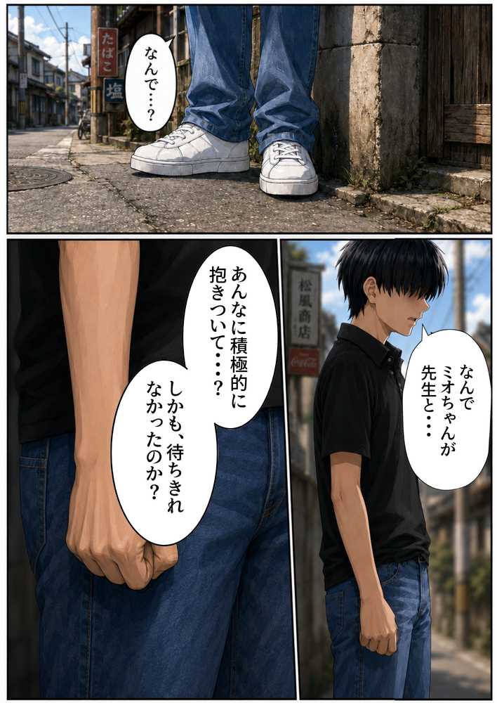 【昭和編】想いを寄せていたクラスメイトが中年メタボ教師（BMI40）と肉体関係だった件【竿役が種付けおじさんじゃないとヌケないんだが・・・】 (p32)