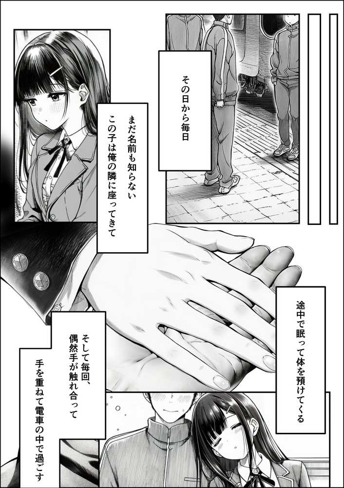 電車で何度も肩にもたれかかってくる女の子と、子作りセックスしてしまった【夜あくび小隊】 (p19)