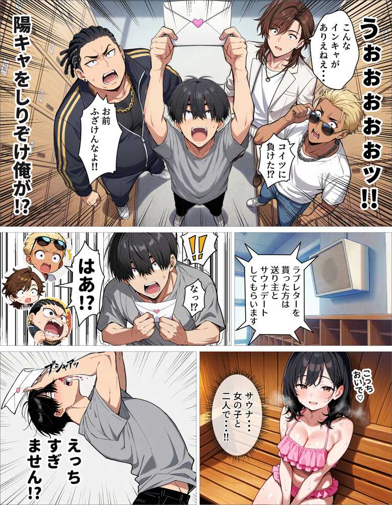ギャル上等〜「セックスOK」の恋愛リアリティーショーで童貞が巨根無双する話〜【okita】 (p26)