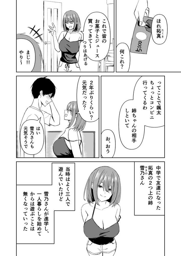 友達の姉とえっちな関係になる話【サツキのウサ小屋】 (p2)
