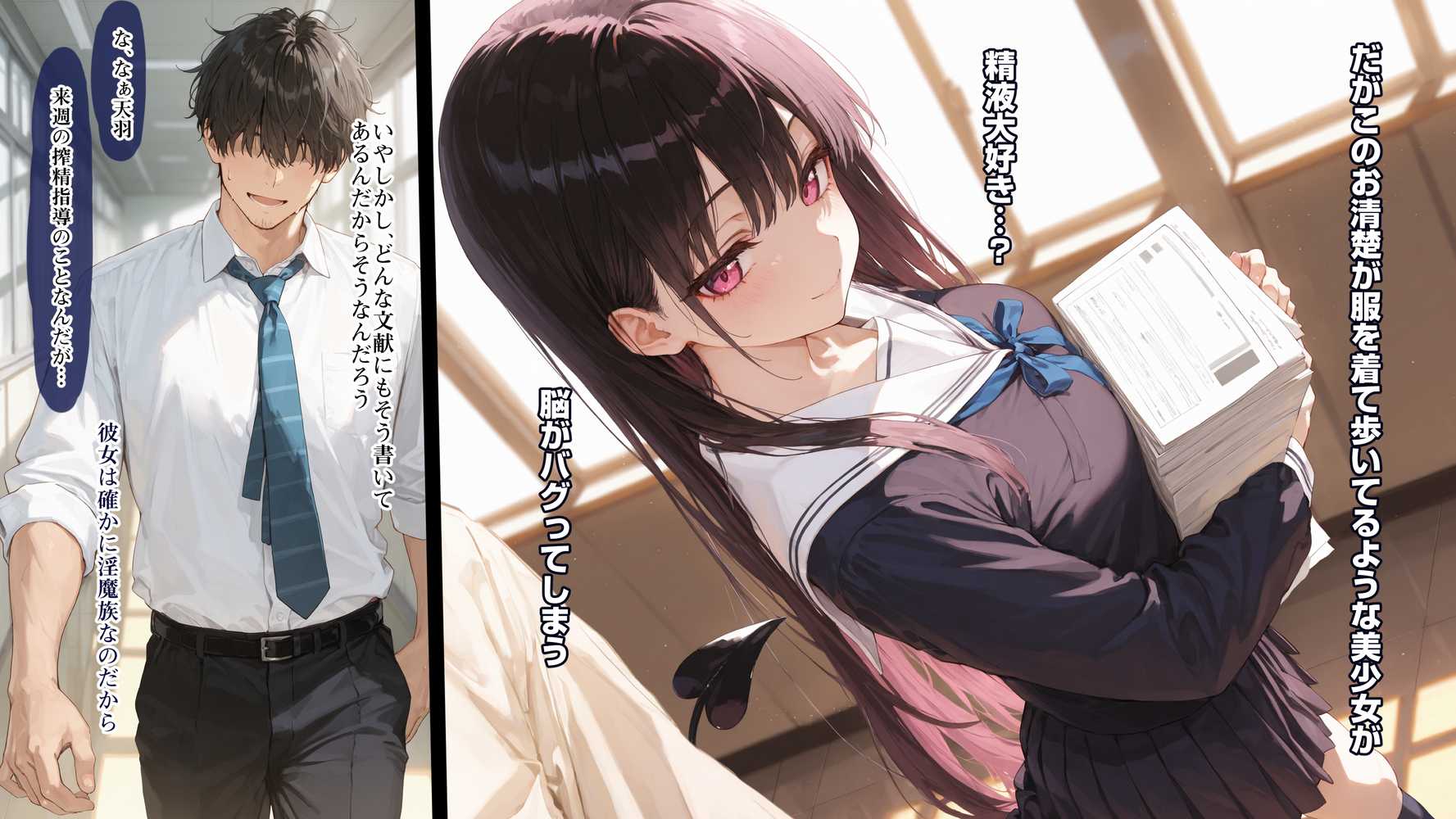 清楚サキュバス 世界が魔界と繋がって早10年 オレが教え子の搾精指導担当ってマジ?【EchicalH】 (p15)