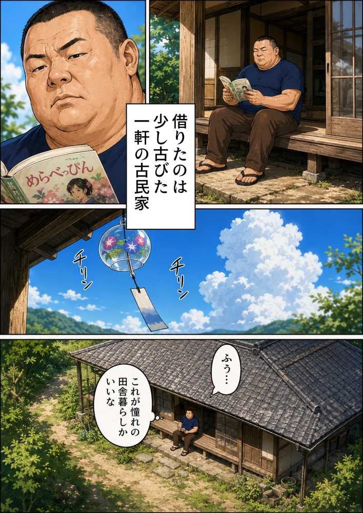 【ヒナと種付け夏休み】田舎に移住したら近所の褐色村娘と汗だくで・・・【竿役が種付けおじさんじゃないとヌケないんだが・・・】 (p3)