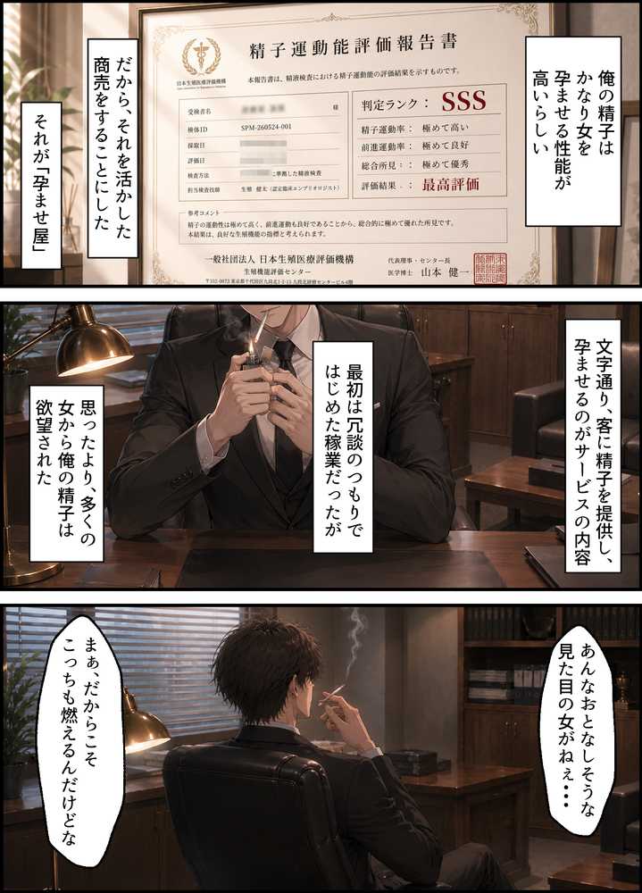 【漫画】はらませ屋〜旦那が種なしで悩む爆乳人妻を、精子提供セックスで沼らせ、寝取る〜【しろぐみ】 (p13)