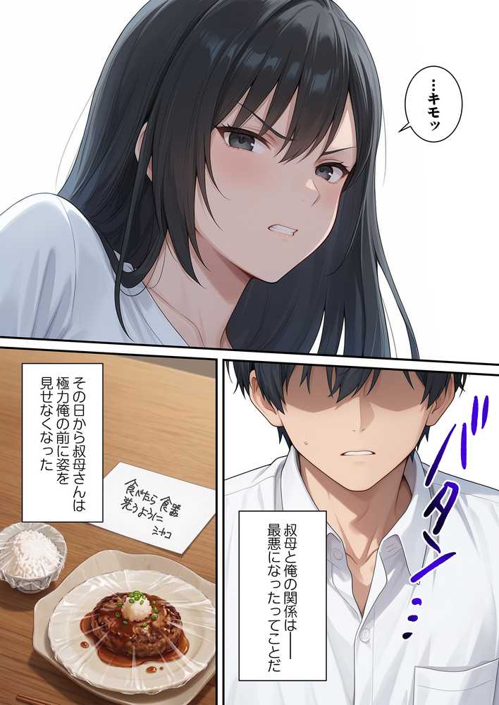 割り切りワイフ〜叔母そっくりな肉人形をハメ放題〜【しずる堂】 (p9)