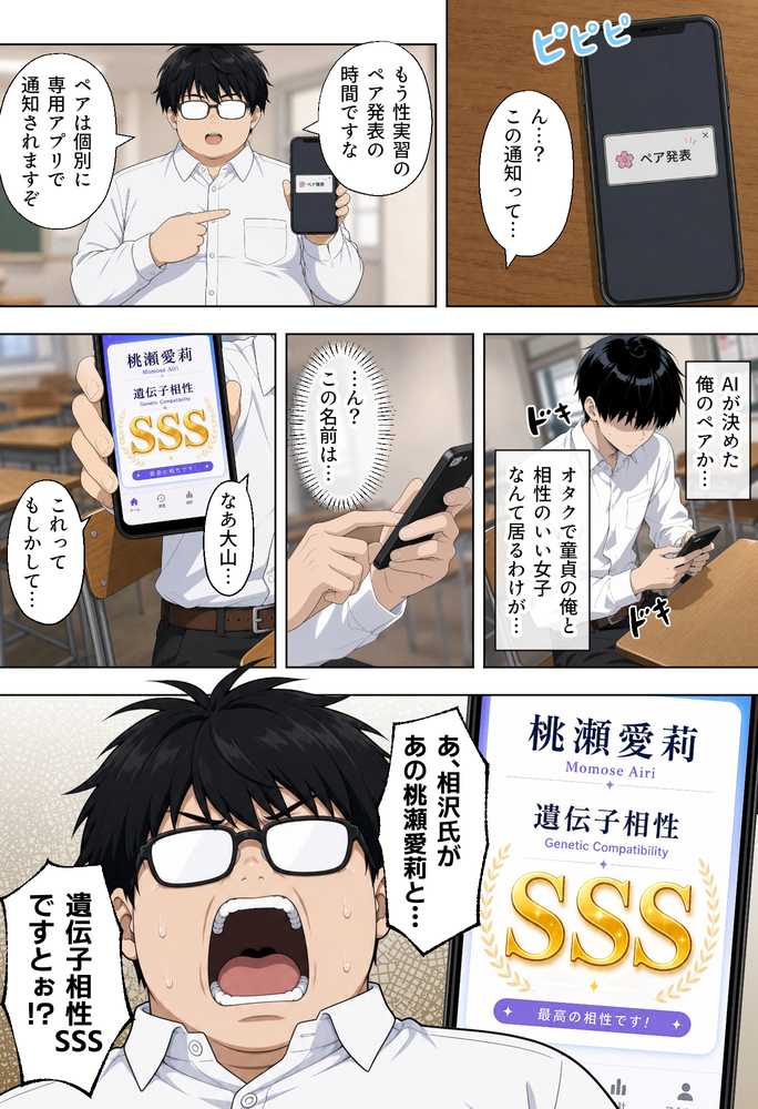 童貞の俺が性実習の授業であざとい系後輩ギャルと遺伝子相性SSSだった件【ベビーリーフ工房】 (p4)