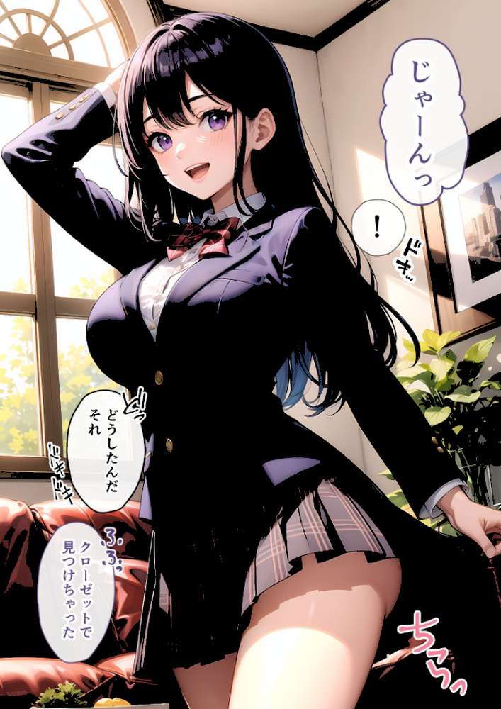 いちゃLOVE純情ベッドルーム〜思い出の卒業式、制服姿の彼女と青春ときめきエッチ〜 モザイク版【ラビットフット】 (p4)