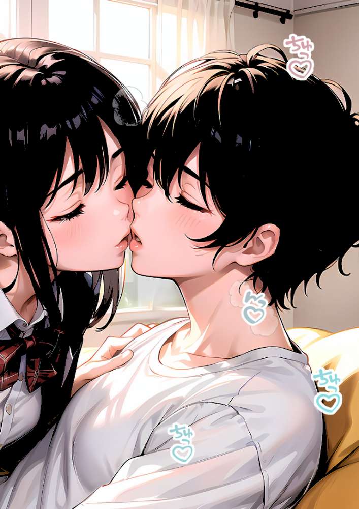 いちゃLOVE純情ベッドルーム〜思い出の卒業式、制服姿の彼女と青春ときめきエッチ〜 モザイク版【ラビットフット】 (p12)
