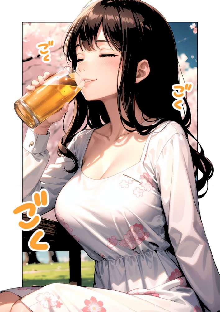 いちゃLOVE純情ベッドルーム 〜夜桜の下、ほろよい同期と想い通じる春風エッチ〜 モザイク版【ラビットフット】 (p5)