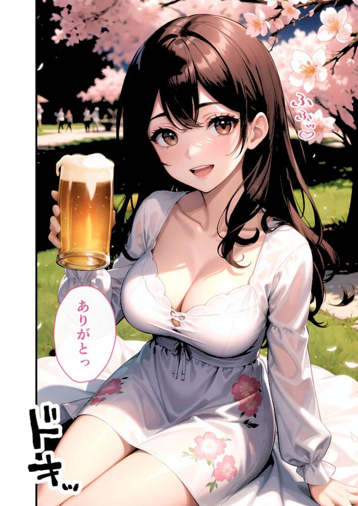 いちゃLOVE純情ベッドルーム 〜夜桜の下、ほろよい同期と想い通じる春風エッチ〜 モザイク版【ラビットフット】 (p7)