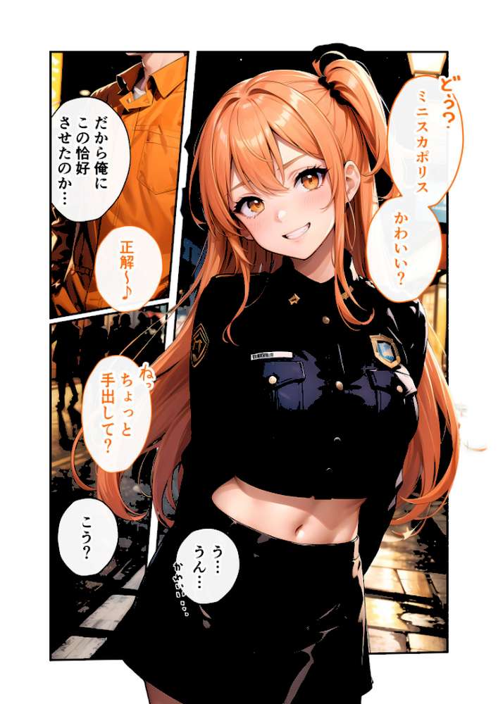 いちゃLOVE純情ベッドルーム 〜ハロウィンの夜、お菓子よりも甘いミニスカポリスの誘惑〜 モザイク版