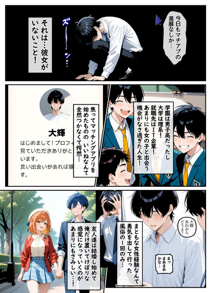 童貞の俺が海外旅行先で出会った褐色美女と国際結婚して子作りしまくる話1 モザイク版