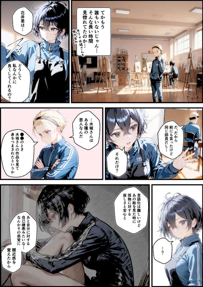 君と僕の額縁 モザイク版【初恋ラボ あいラビ】 (p20)