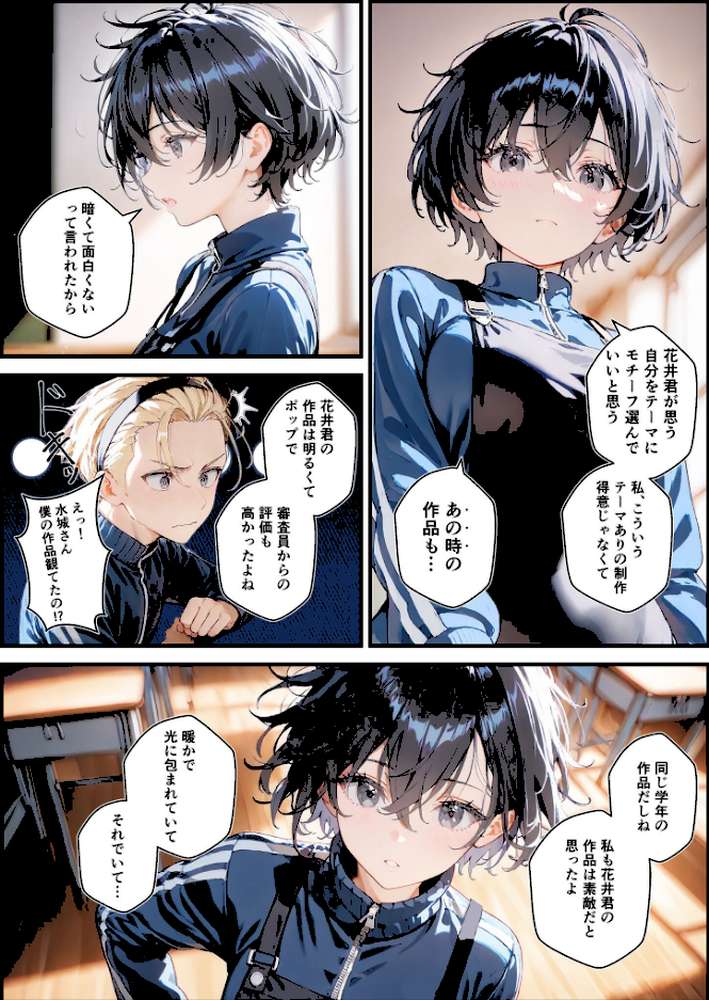 君と僕の額縁 モザイク版【初恋ラボ あいラビ】 (p15)